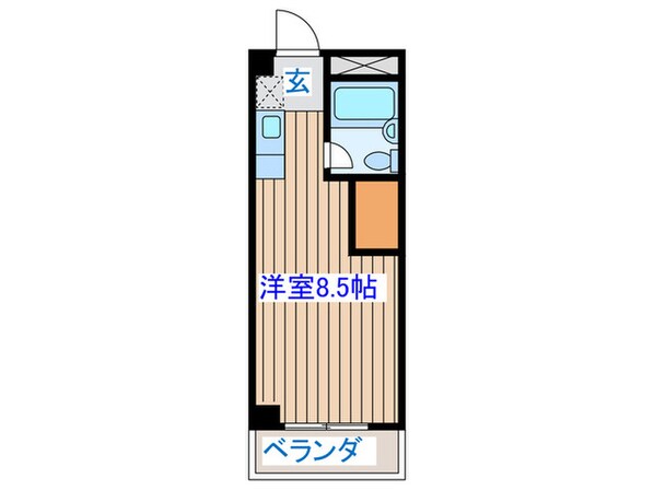 アゼリアハイツの物件間取画像